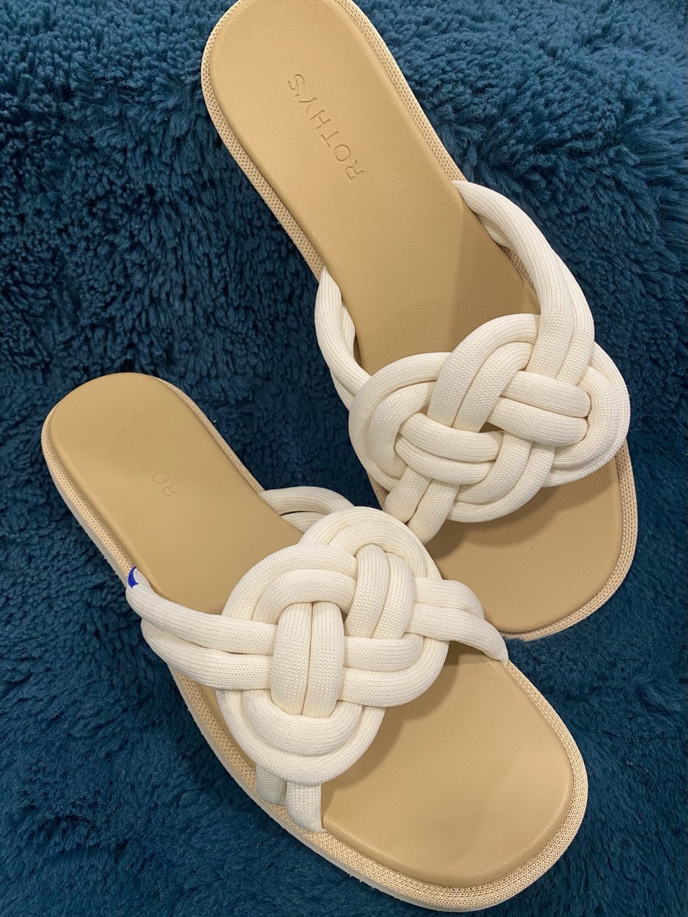 Rothy’s Summer Sandal – White Sand | Women's Size 11.5 Brand New - Picture 6 of 10